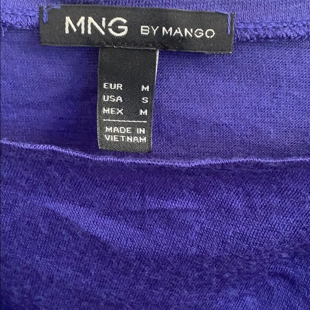MNG L/S Ruffle Top size Small - Picture 4 of 5